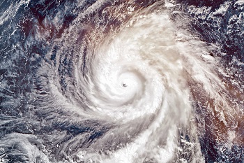 Hurricane Over Water